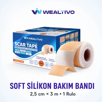 Wealtivo Premium Soft Silikon Bant – 3 m