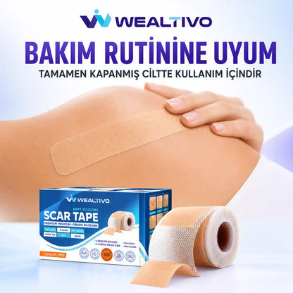 Wealtivo Premium Soft Silikon Bant 3m