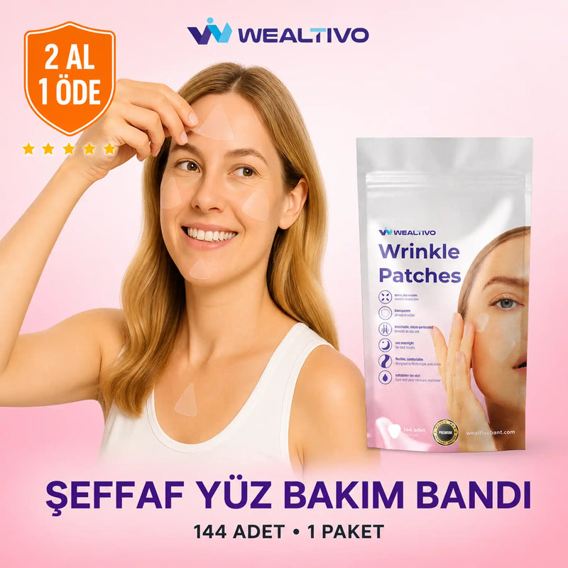 Wealtivo Premium Yüz Bandı (144'lü Set)