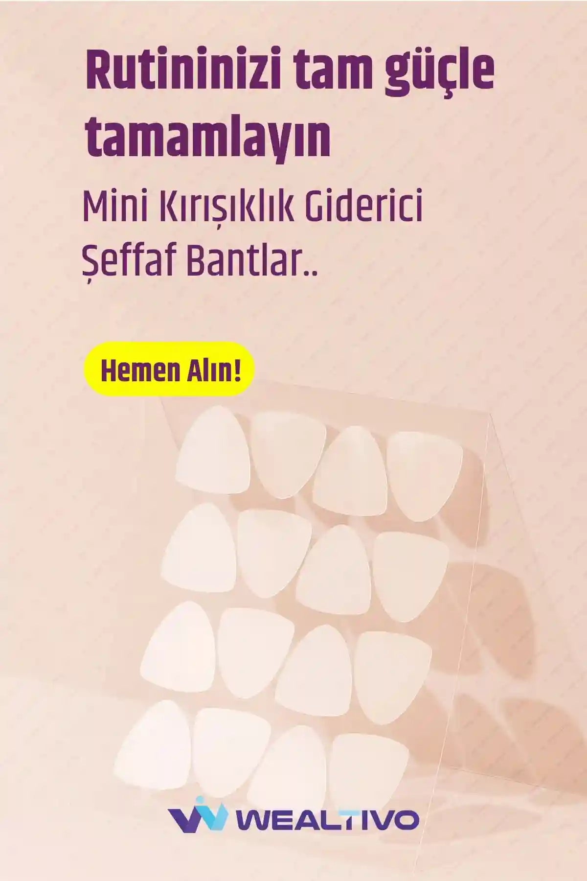 yüz bandı içindeki